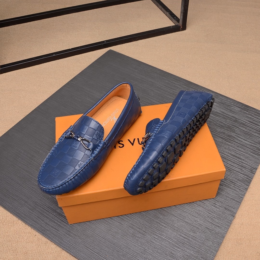 louis vuitton casual loafers in blue - sizes 38-44
