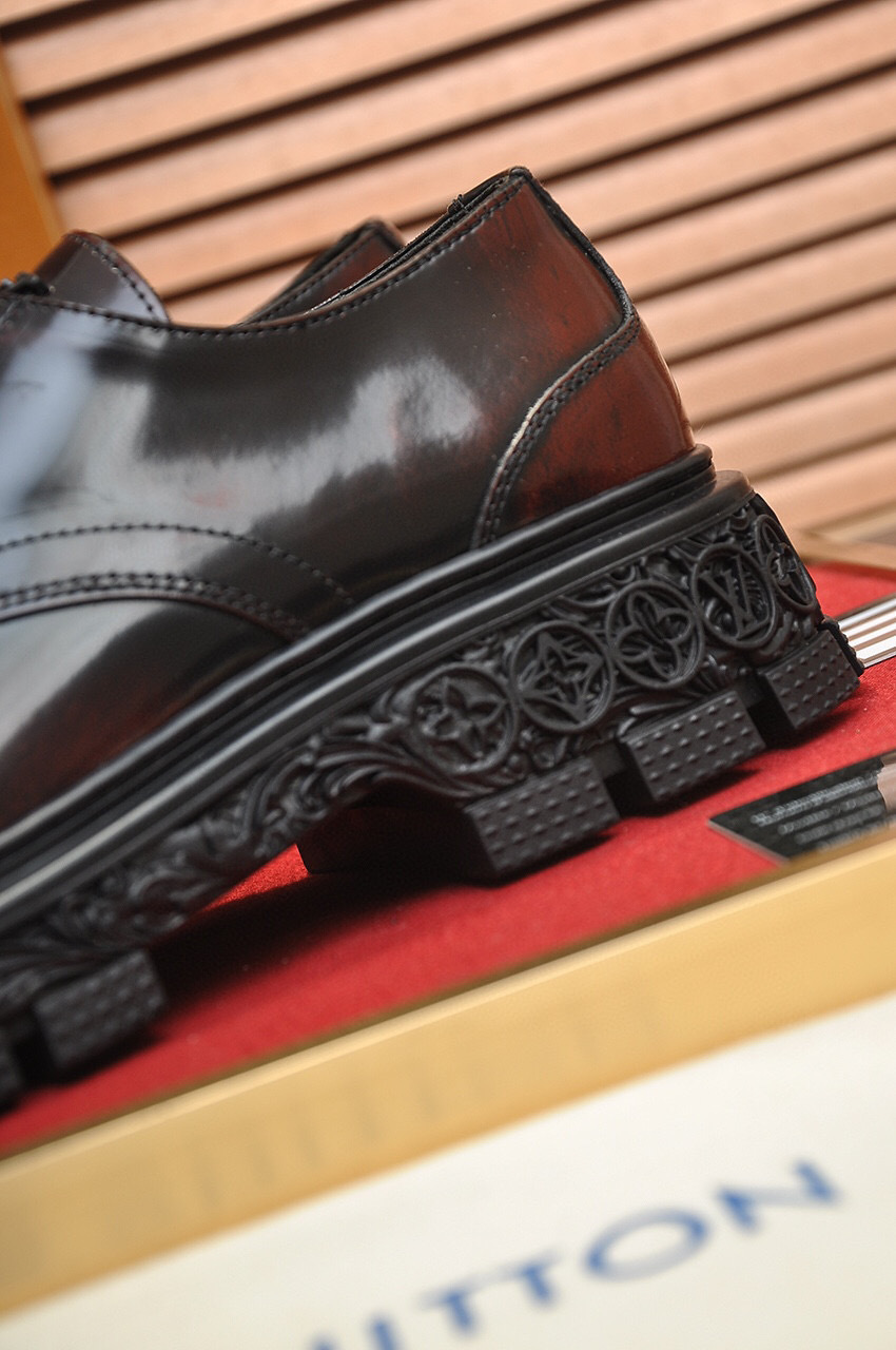 louis vuitton high-end leather shoes size 38-44