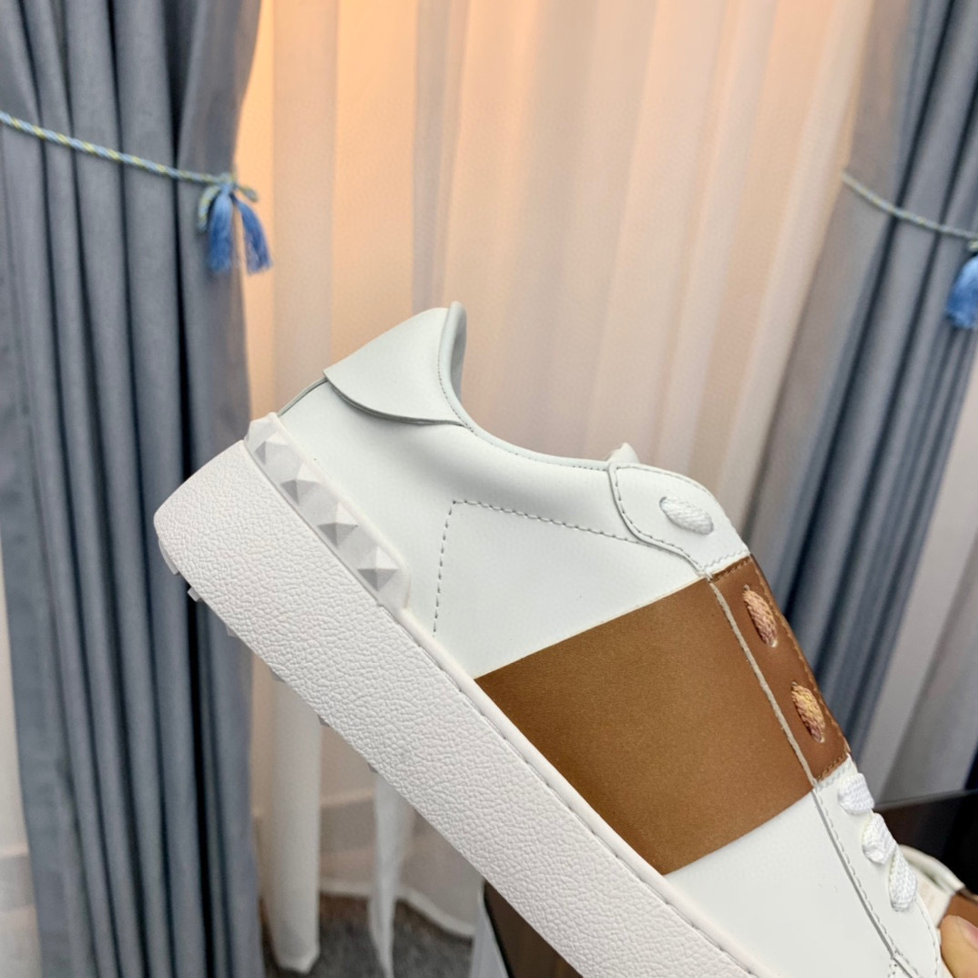 valentino unisex sneakers 35-44 - white/brown - Image 2