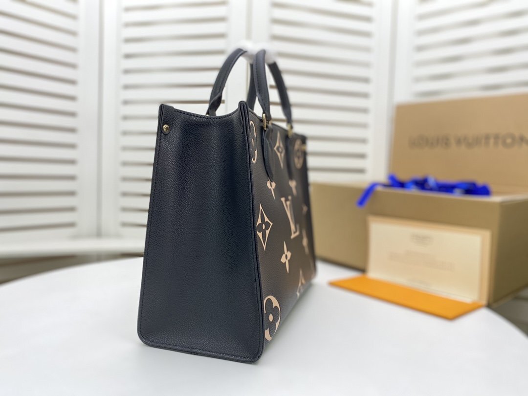 louis vuitton monogram tote bag 34*26*13 - Image 2