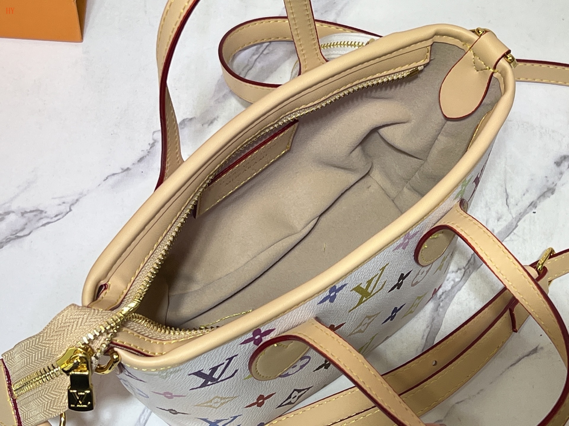 louis vuitton multi-color mini tote bag - 24x14x9 cm - Image 2