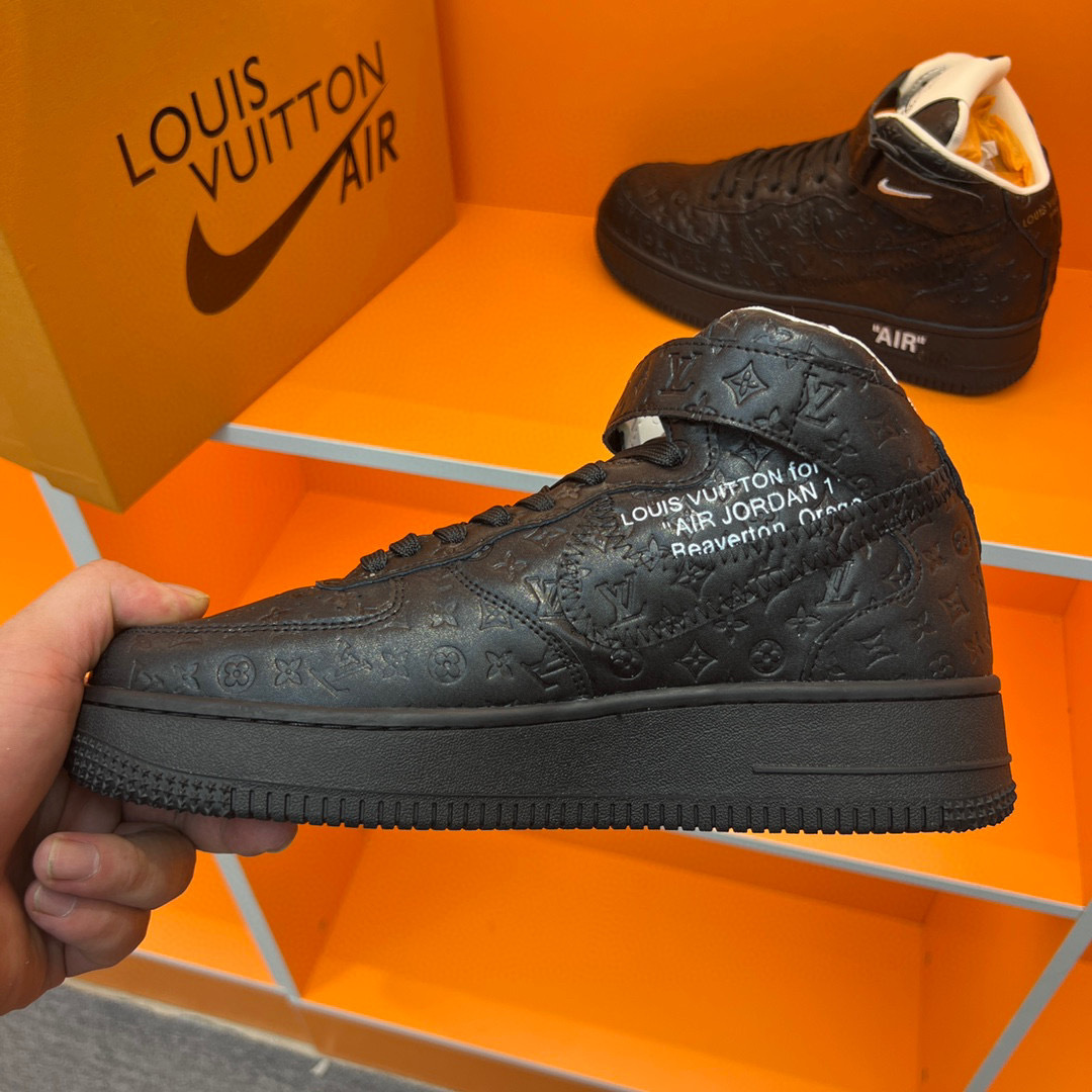 louis vuitton x nike air force 1 boots - size 38-44 - Image 2