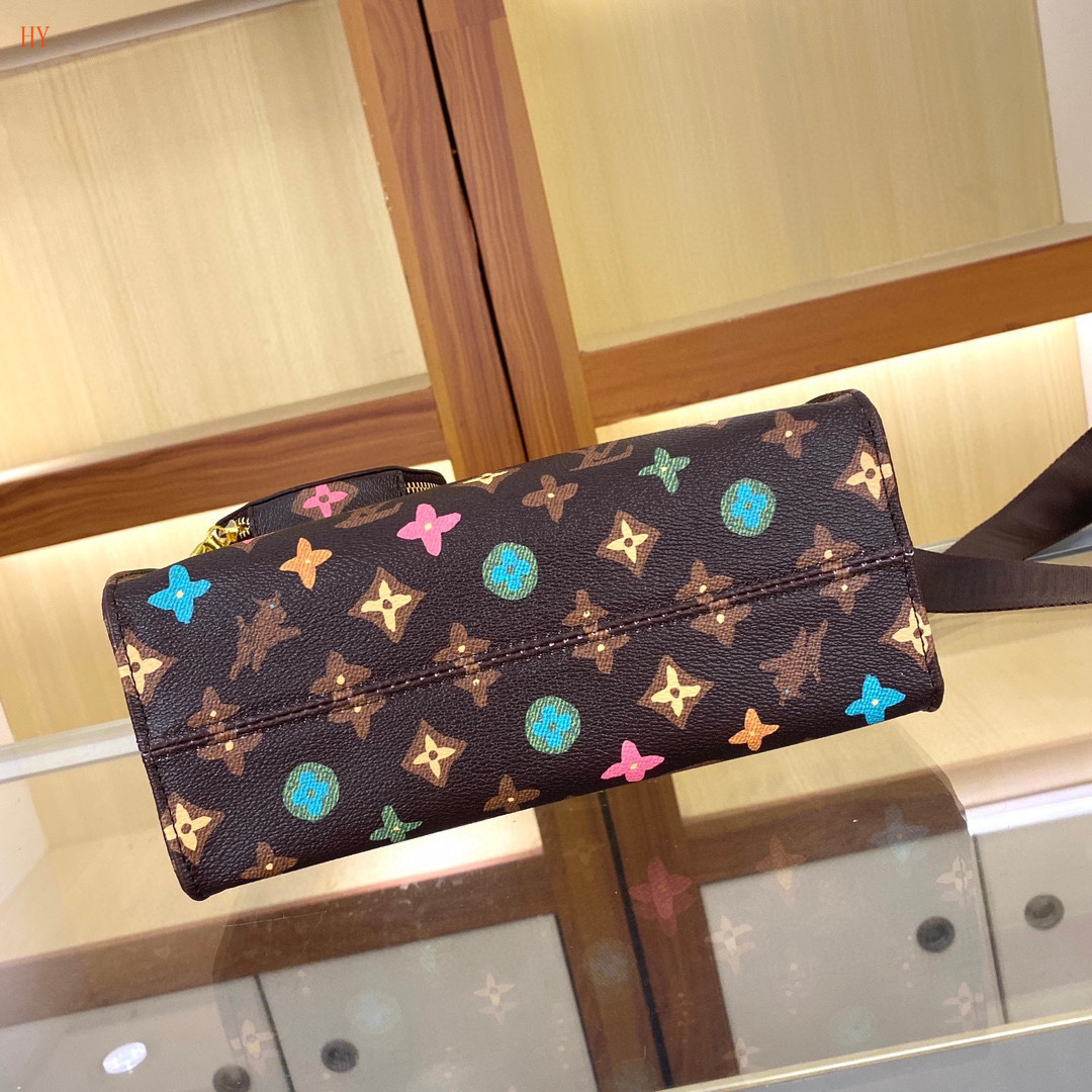 louis vuitton monogram mini bag with strap - 25x19x11.5 cm - Image 2