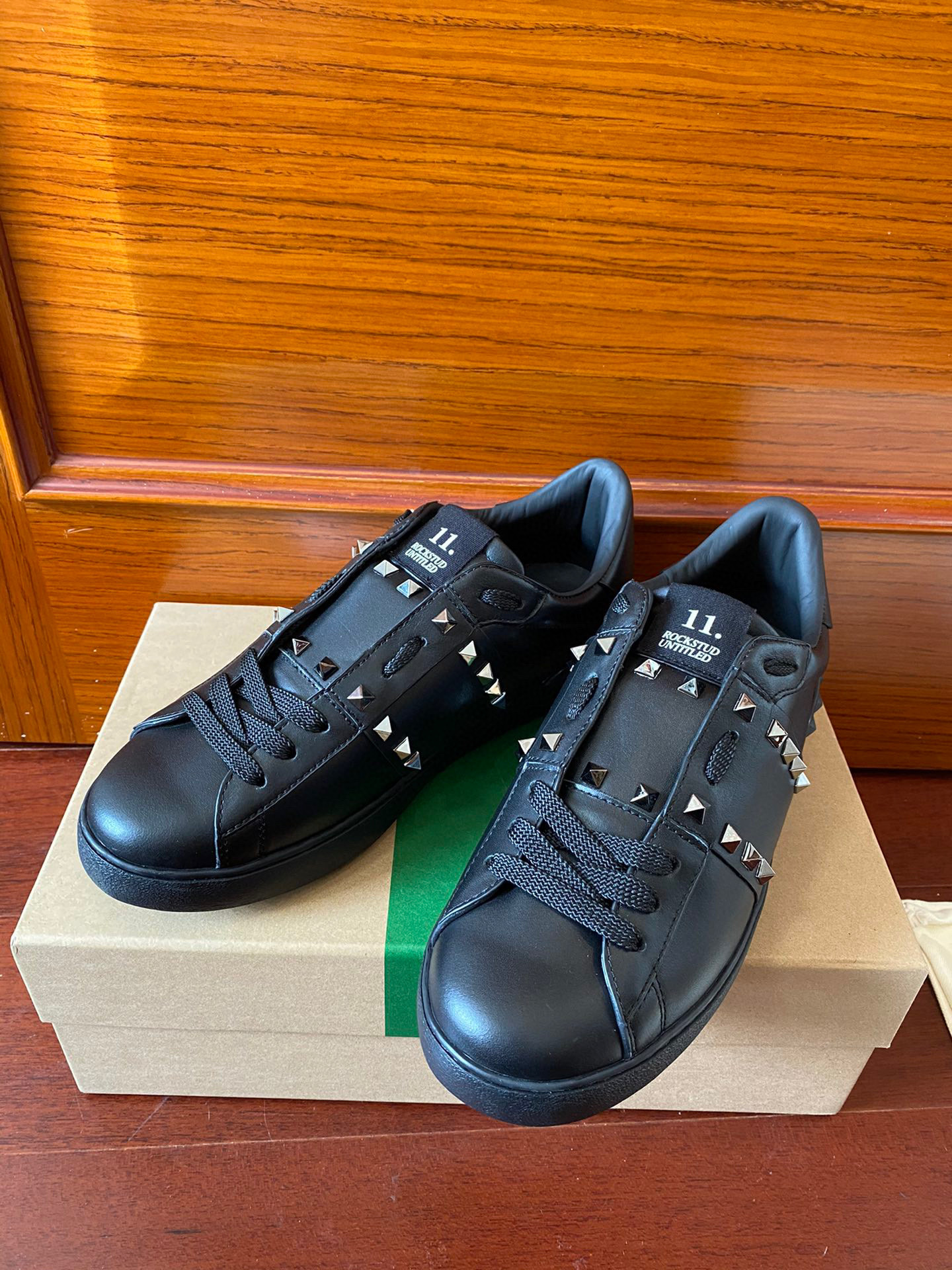 valentino rockstud untitled sneakers - size 11 - Image 2