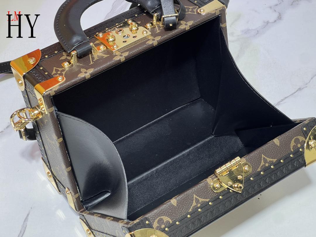 louis vuitton monogram box bag 22.5x16x11 cm - Image 2