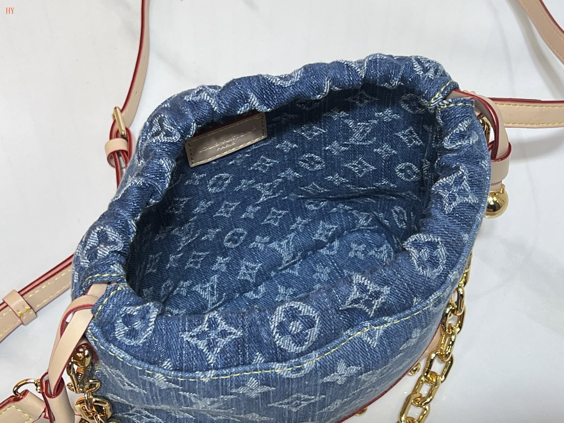 louis vuitton denim bucket bag - 20*18 - Image 2