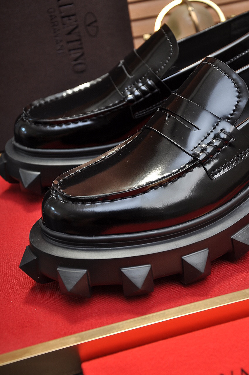 valentino black leather shoes size 38-44 - Image 2