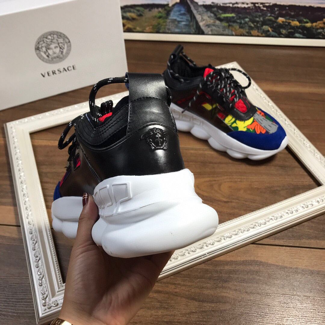 versace unisex dad sneakers 35-44 - colorful design - Image 2