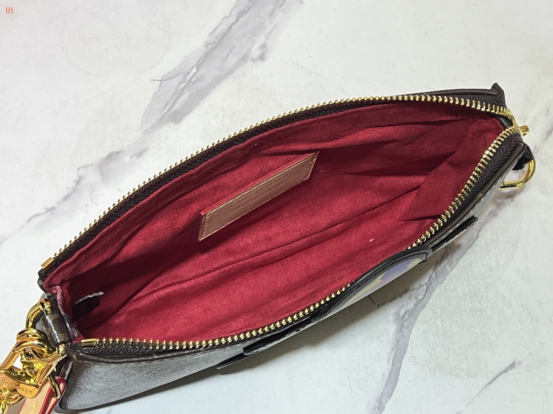 louis vuitton monogram bag with colorful panda design - Image 2