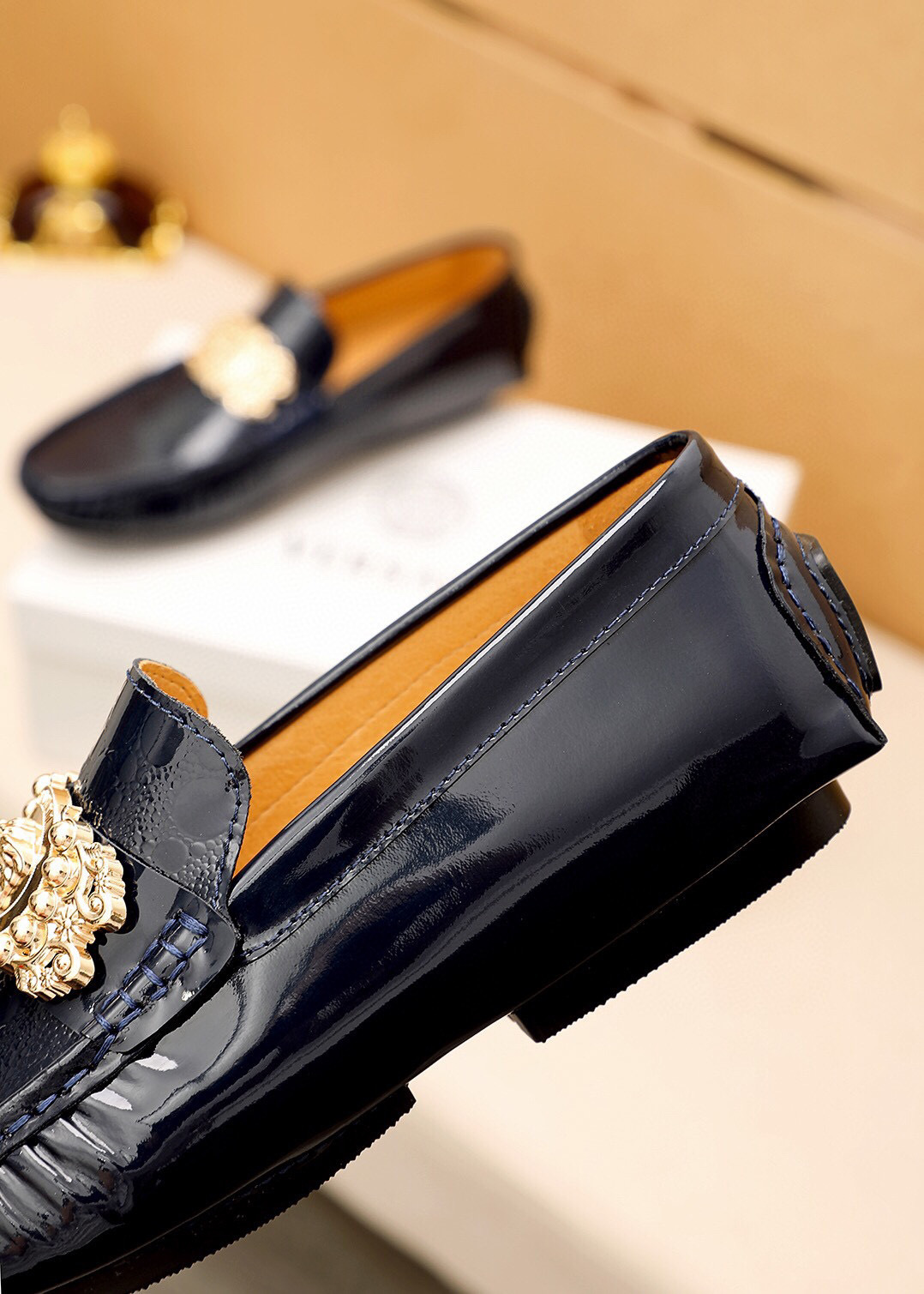 versace loafers for men, sizes 38-44, model 8072210 - Image 2