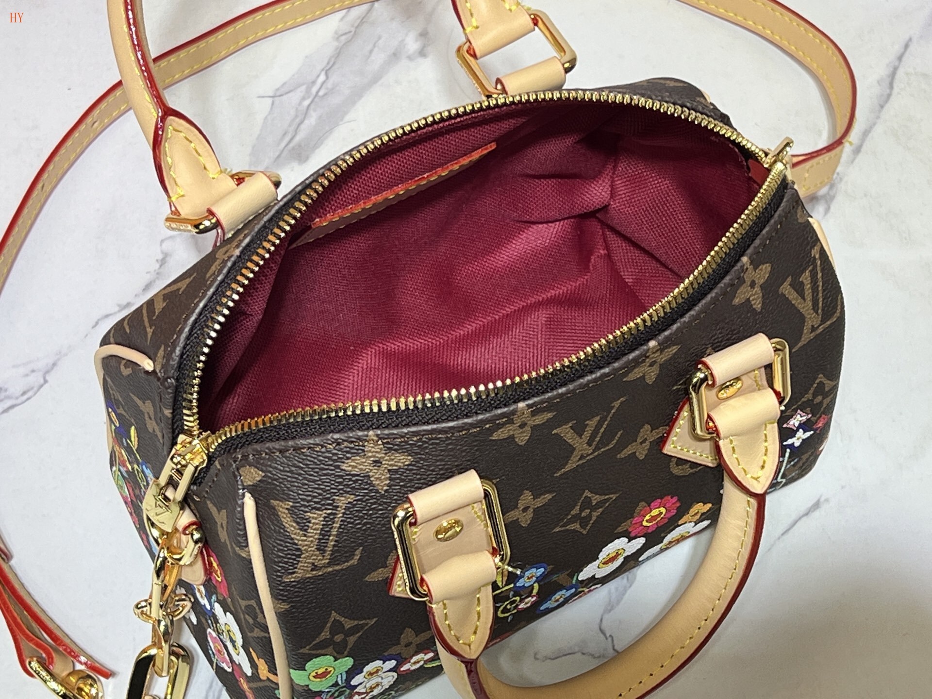 louis vuitton floral mini bag 20.5x13.5x12 cm - Image 2