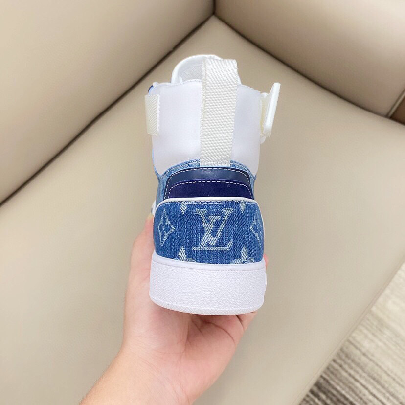 louis vuitton high-top sneakers for couples - size 35-44 - Image 2