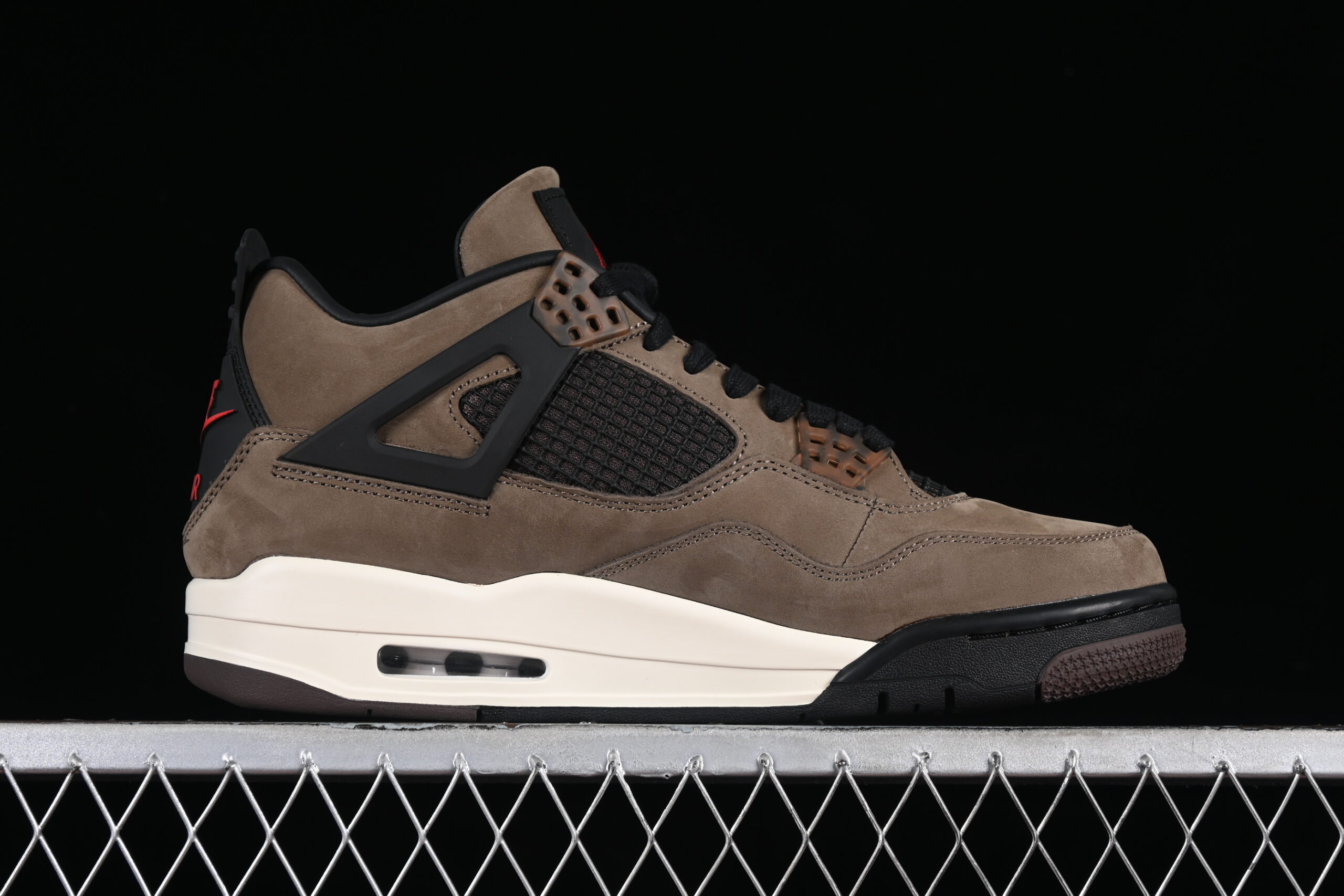 air jordan 4 retro aj4 ts suede brown - gx version - Image 2