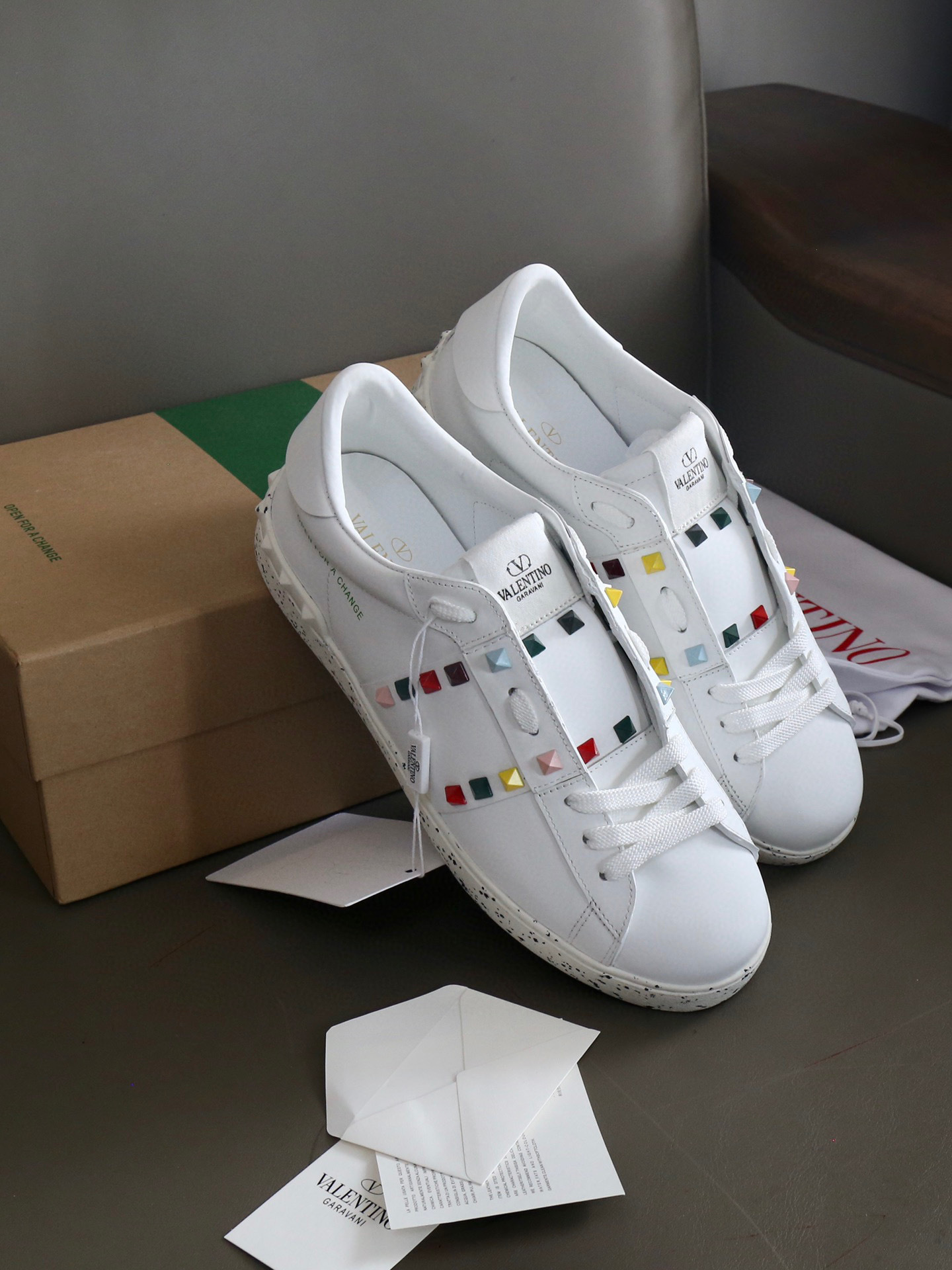 valentino garavani open for a change sneakers, size 35-44 - Image 2