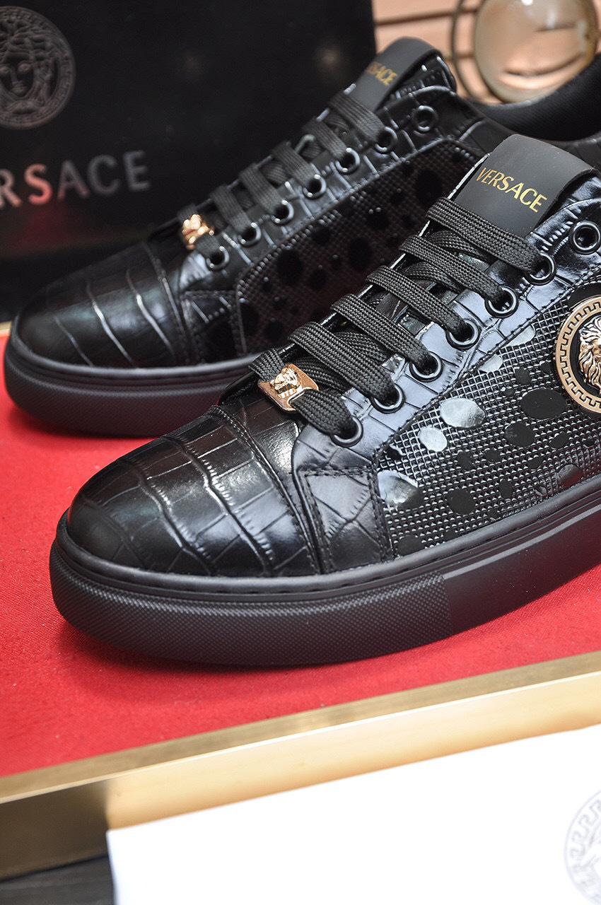 versace casual sneakers - black - sizes 38-44 - Image 2