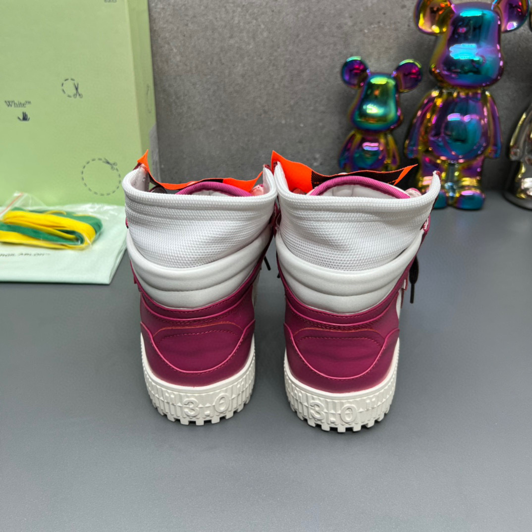 off-white couples sneakers 35-44 - pink/white - Image 2
