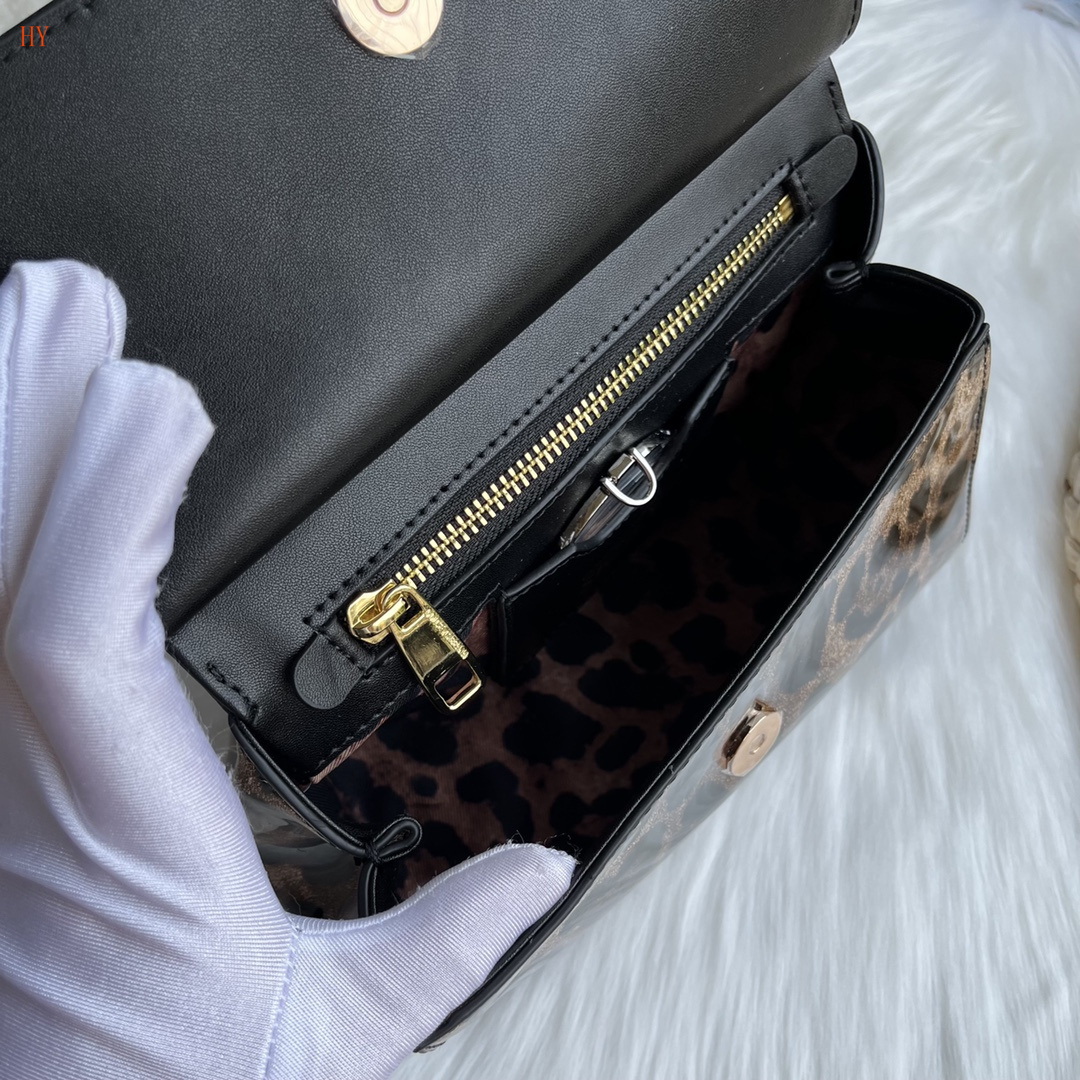 dolce & gabbana leopard print handbag - 20x17x7 cm - Image 2