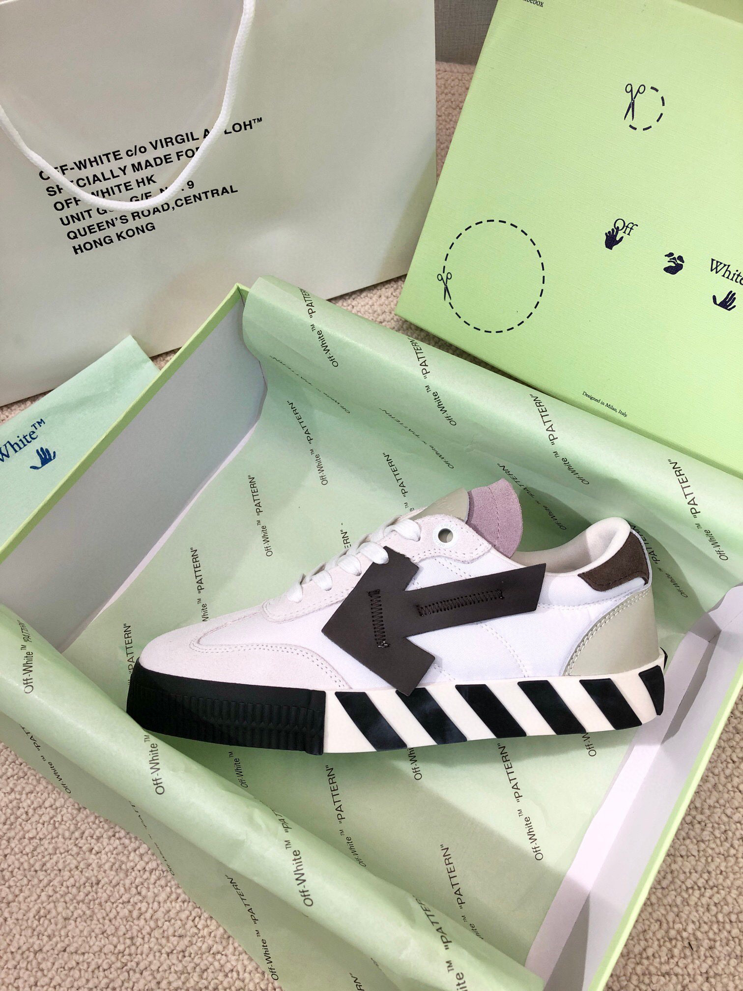 off-white couple's sneakers 35-44 - Image 2