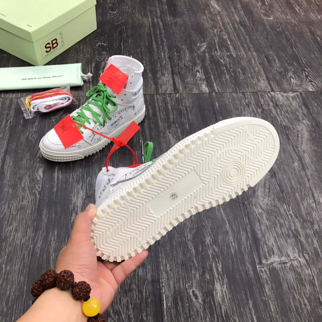 off-white high-top sneakers 35-44 - Image 2