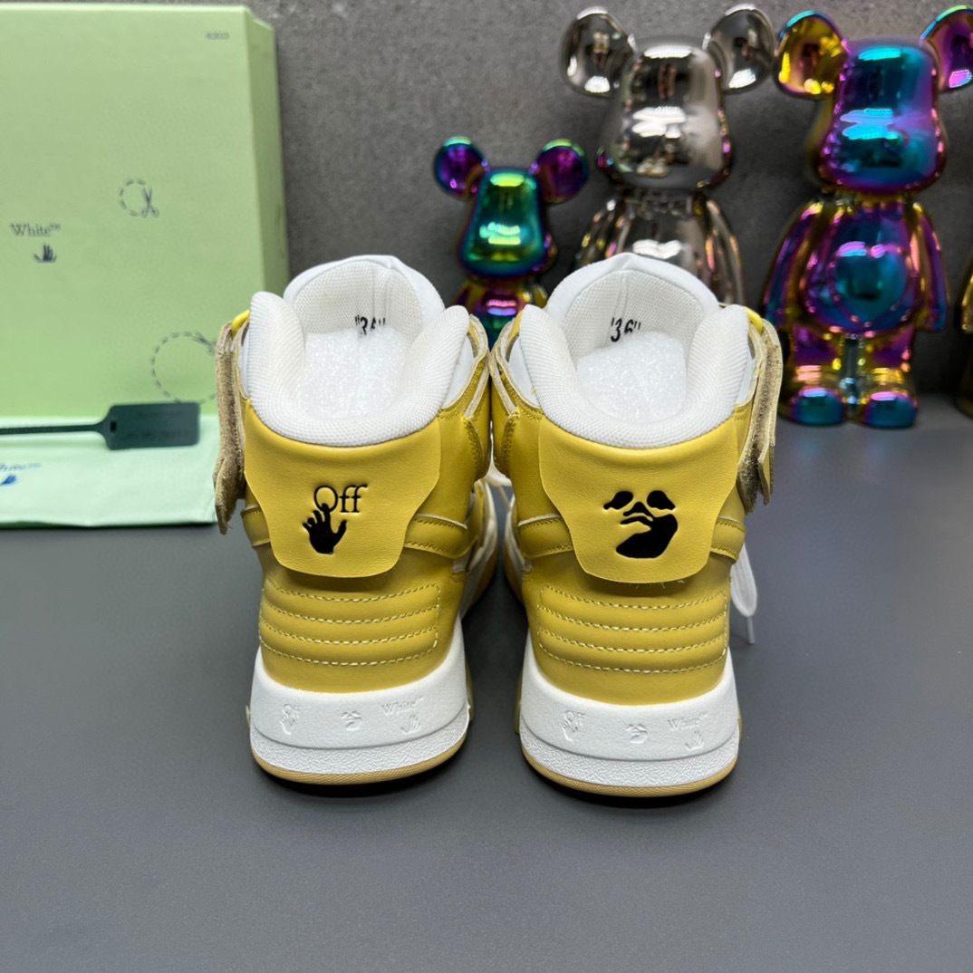 off-white sneakers 35-44 yellow/white - Image 2