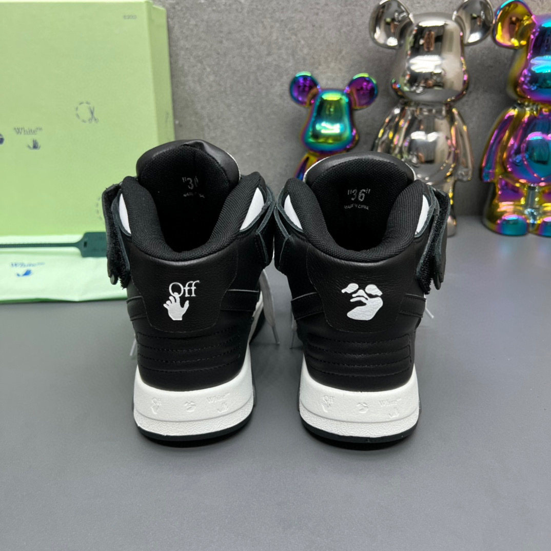 off-white high-top sneakers size 38-44 - Image 2