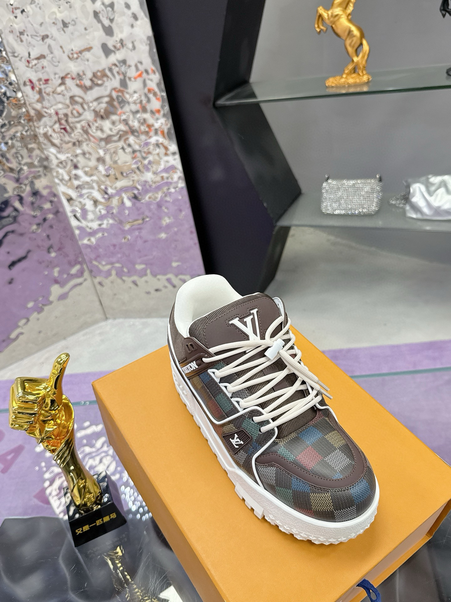 louis vuitton l couples sneakers 35-44 - Image 2