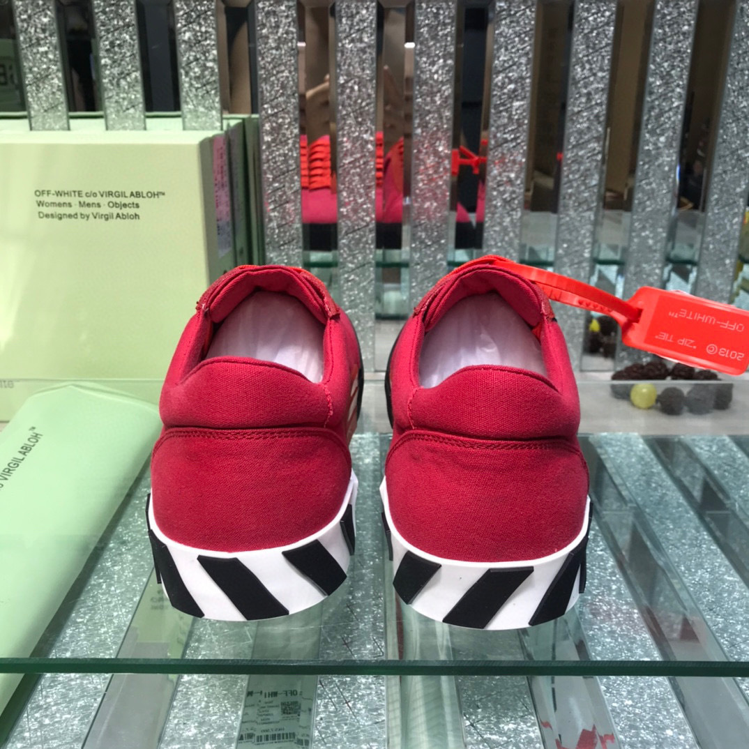 off-white c/o virgil abloh red sneakers 38-44 - Image 2