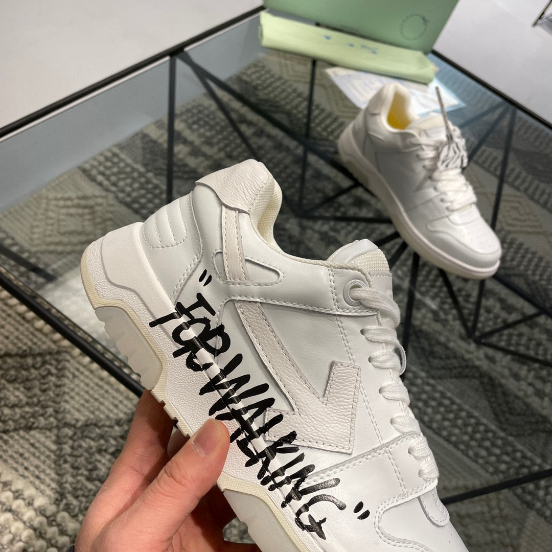off-white casual sneakers for couples 35-44 - Image 2