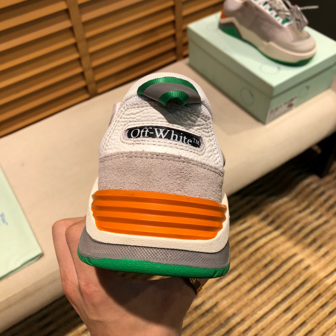 off-white casual sneakers for couples 35-44 - Image 2