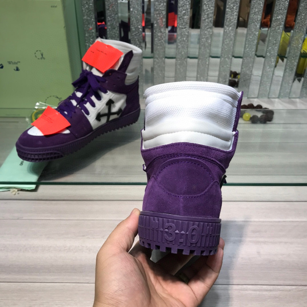 off-white couple boots 35-44 - purple - Image 2