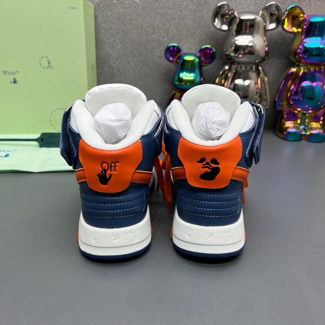 off-white high-top sneakers size 35-44 - Image 2