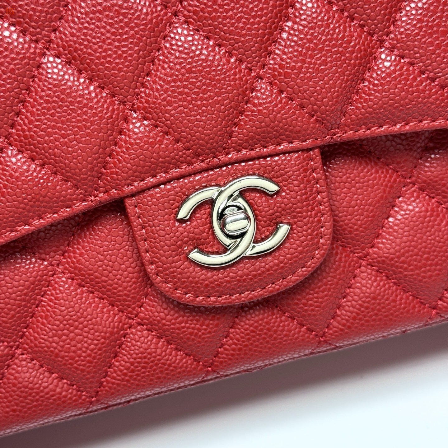 chanel quilted wallet on chain - 33x22x9 cm, burgundy - Image 2