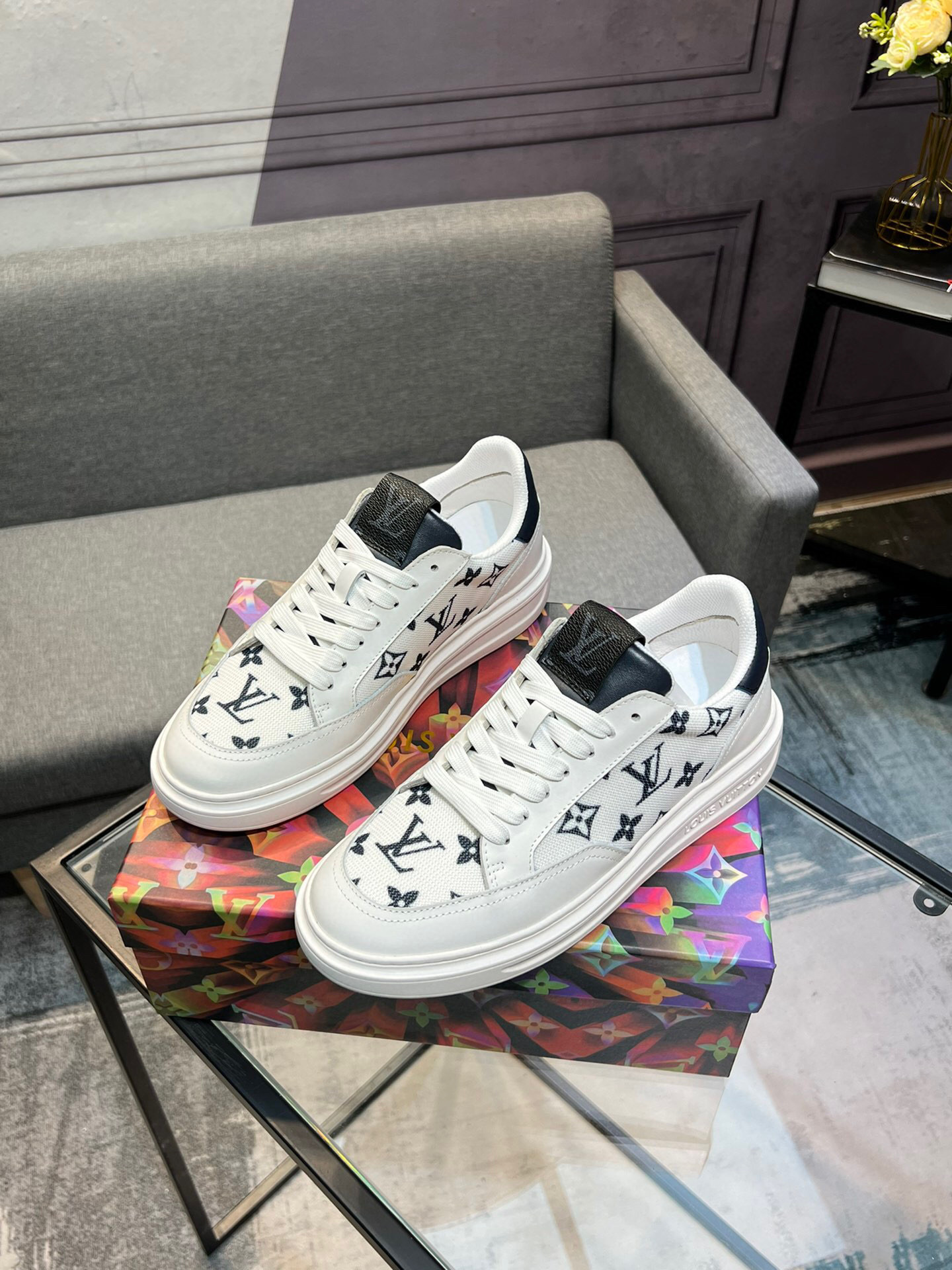 louis vuitton l casual shoes size 38-44