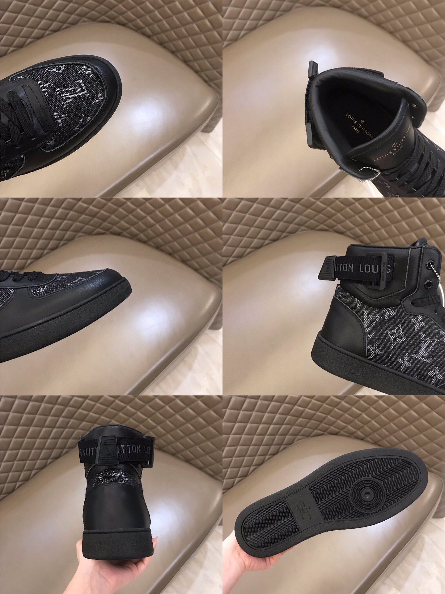 louis vuitton high-top sneakers size 38-44 - Image 2