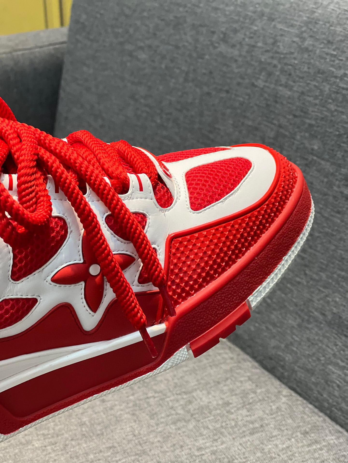 louis vuitton lv skate sneaker red 35-44 - Image 2