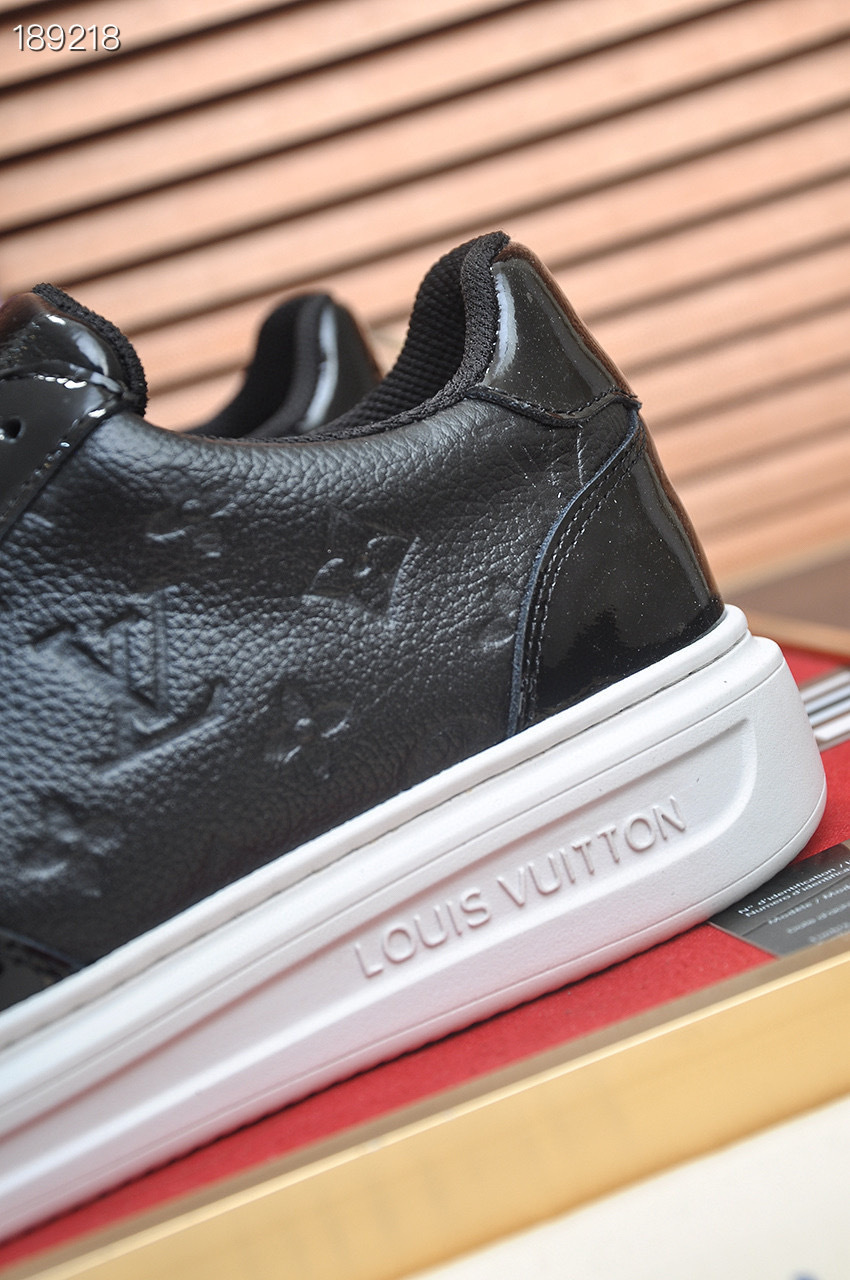 louis vuitton black casual sneakers size 38-44 gl290 - Image 2