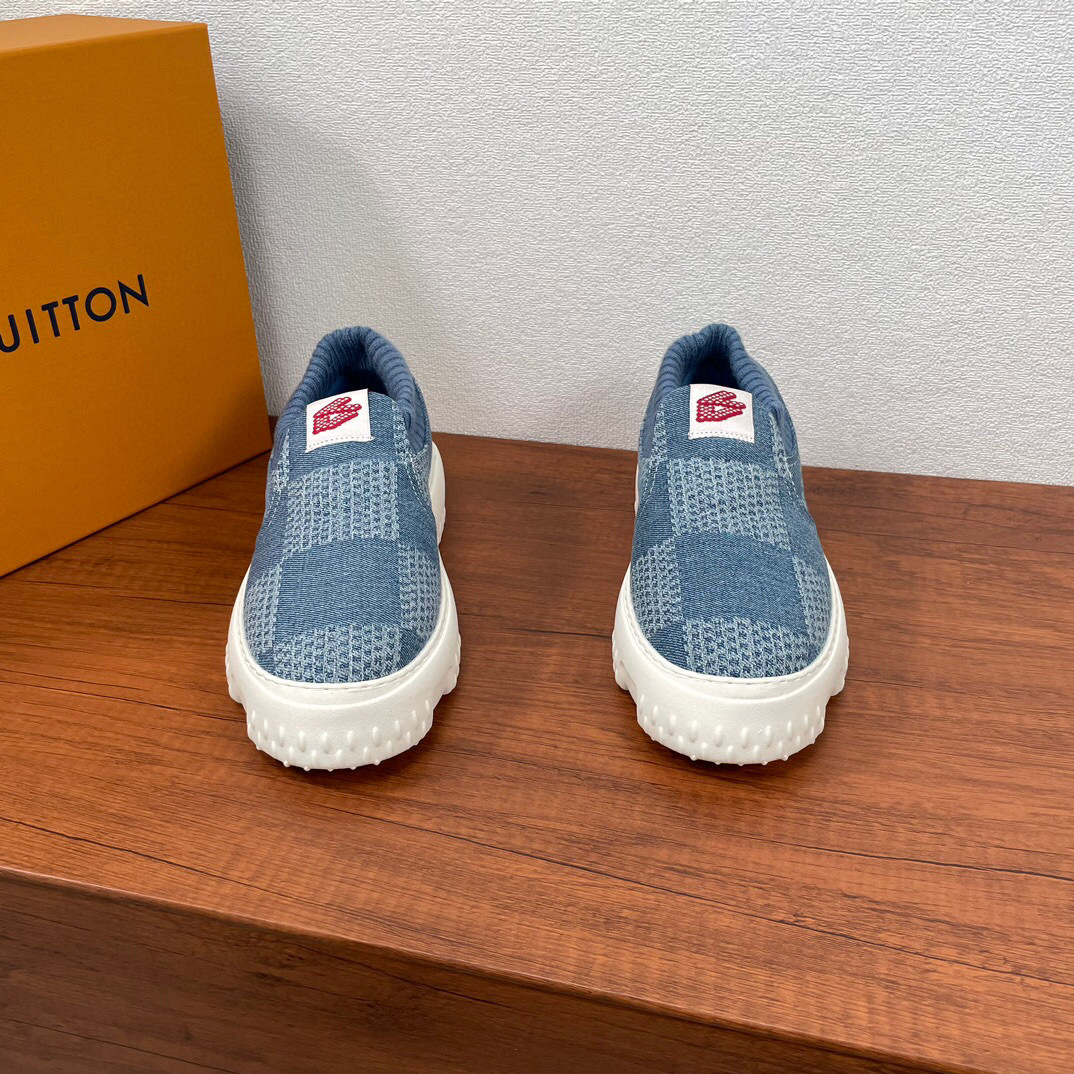 louis vuitton l high-end slip-on sneakers, size 39-44 - Image 2