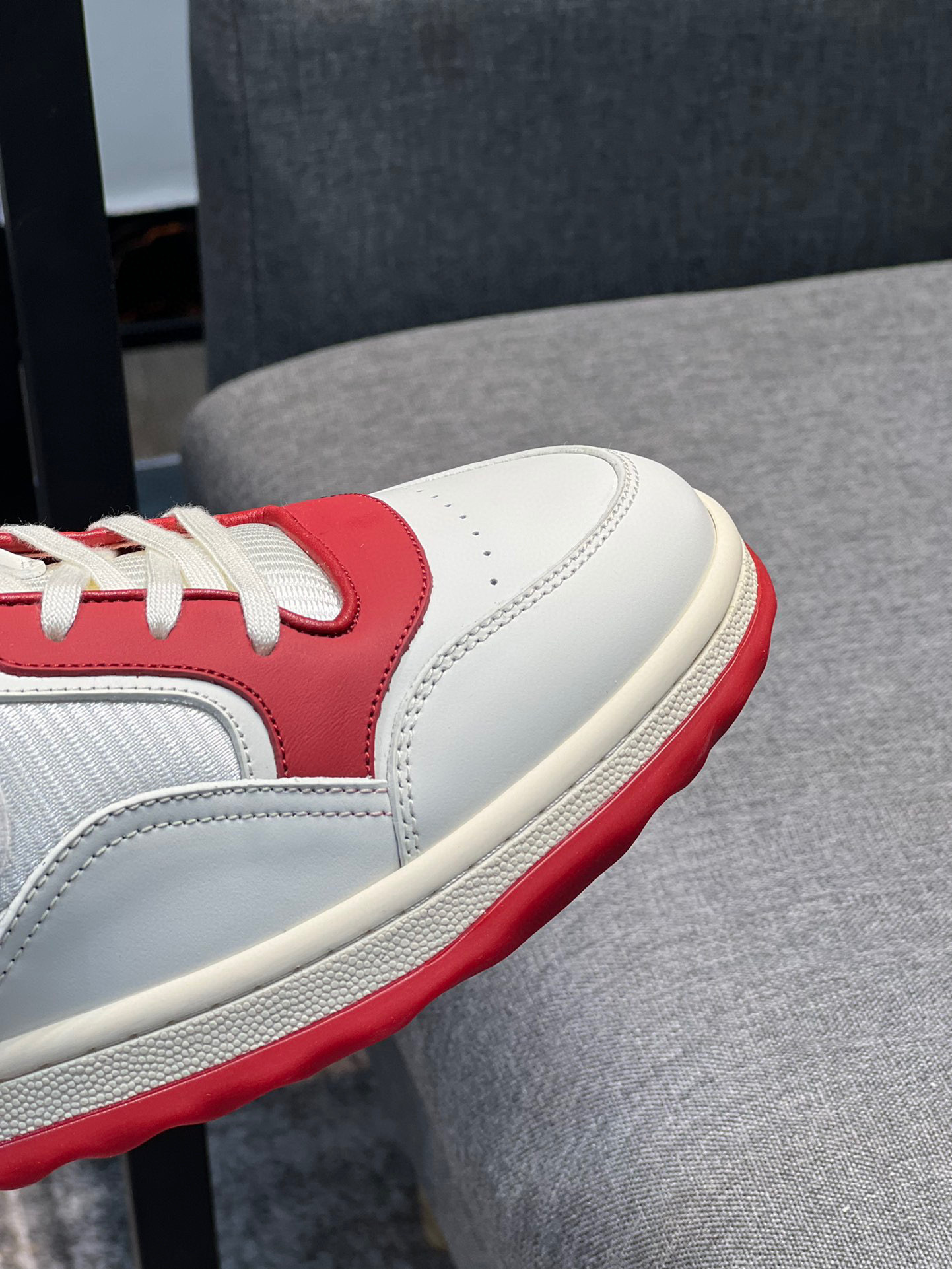 gucci g couples sneakers 35-44 - stylish red & white - Image 2