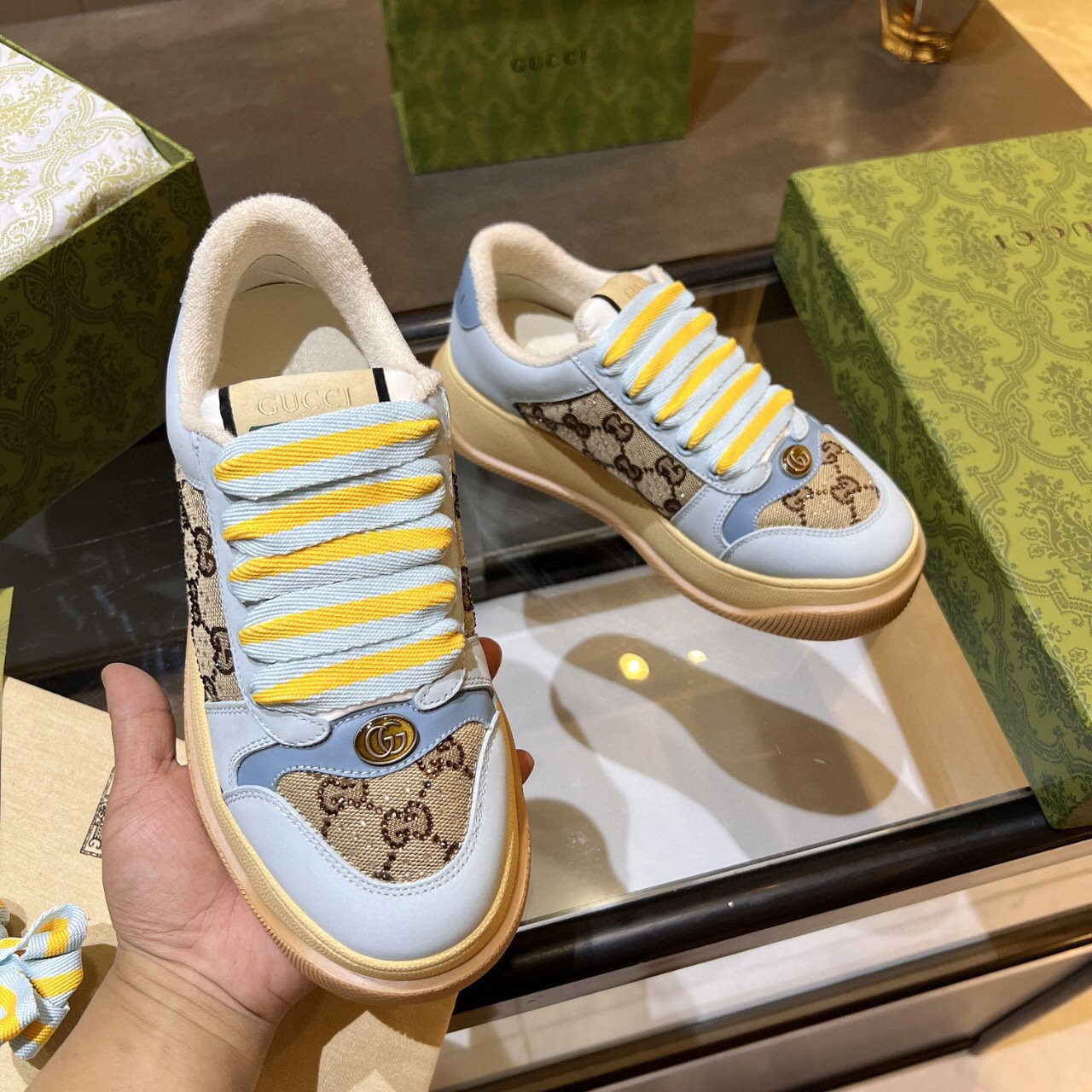 gucci g couples sneakers 35-44 8068300 - Image 2