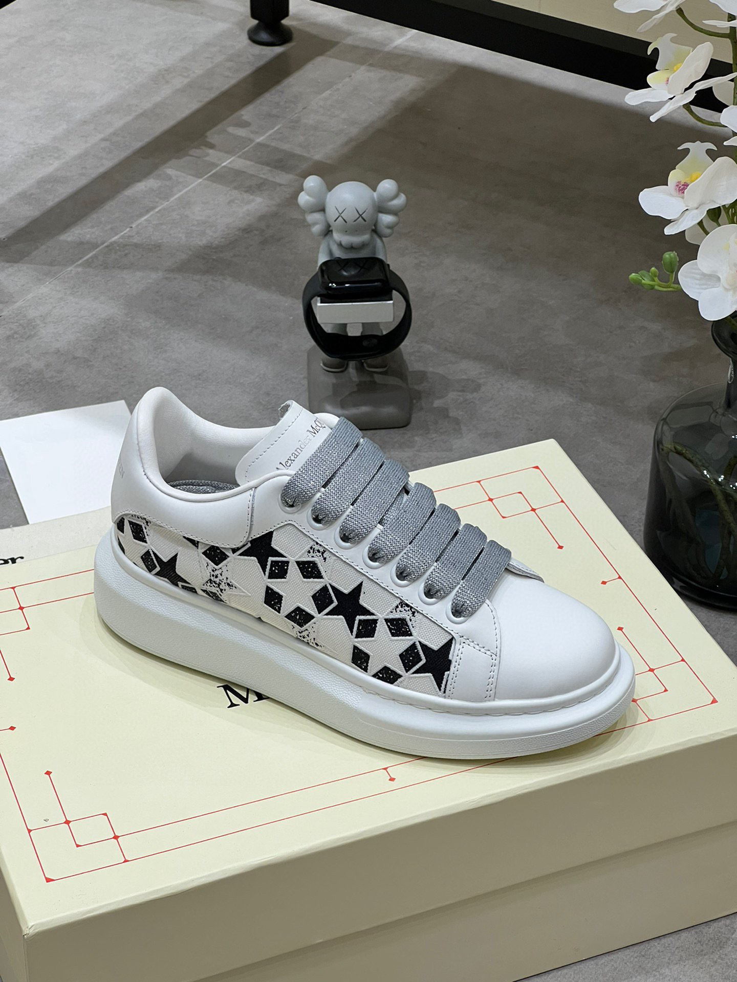 alexander mcqueen star-print sneakers, size 35-44 - Image 2