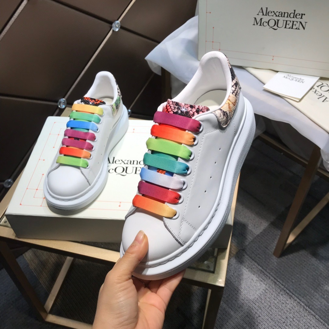 alexander mcqueen colorful lace-up sneakers 35-44 - Image 2