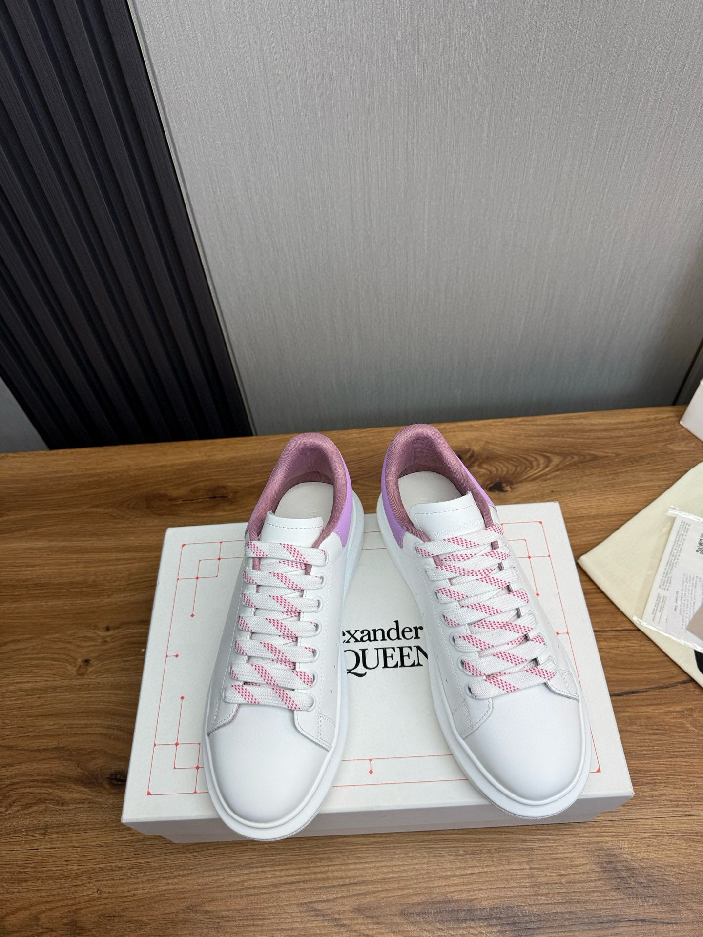 alexander mcqueen couples sneakers 35/44 - white/purple - Image 2