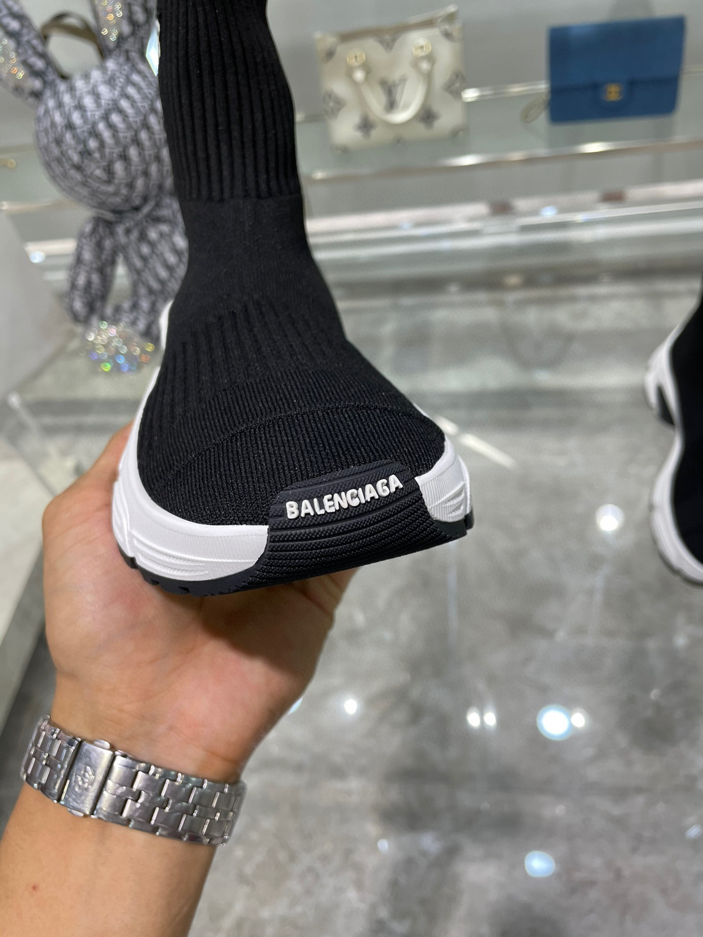 balenciaga couples socks sneakers 35-44 - Image 2