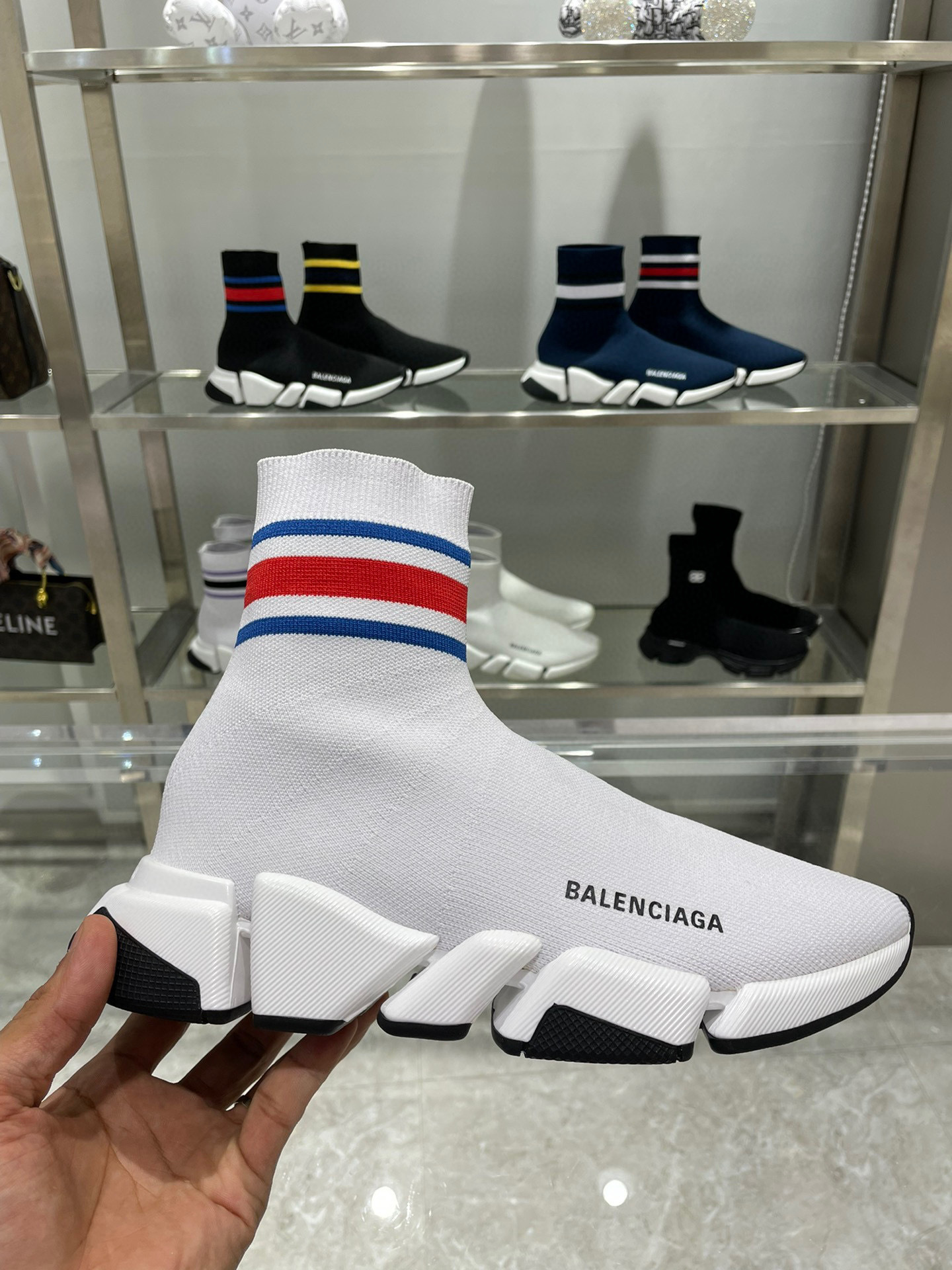 balenciaga sock sneakers for couples - size 35-44 - Image 2