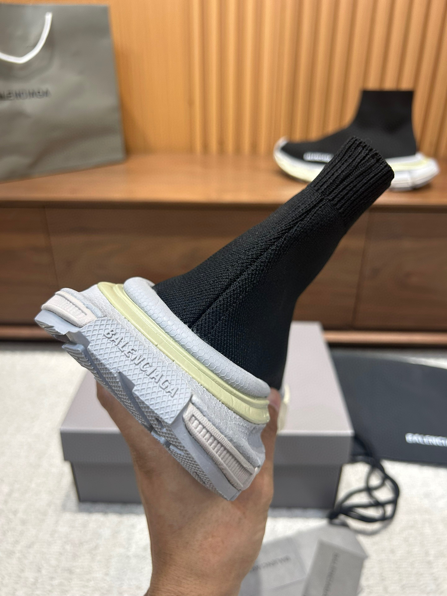 balenciaga unisex sock sneakers size 35-44 - Image 2
