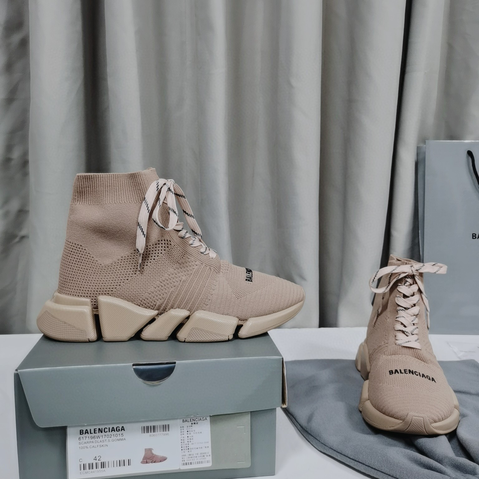 balenciaga couples sock sneakers 35-44 - Image 2