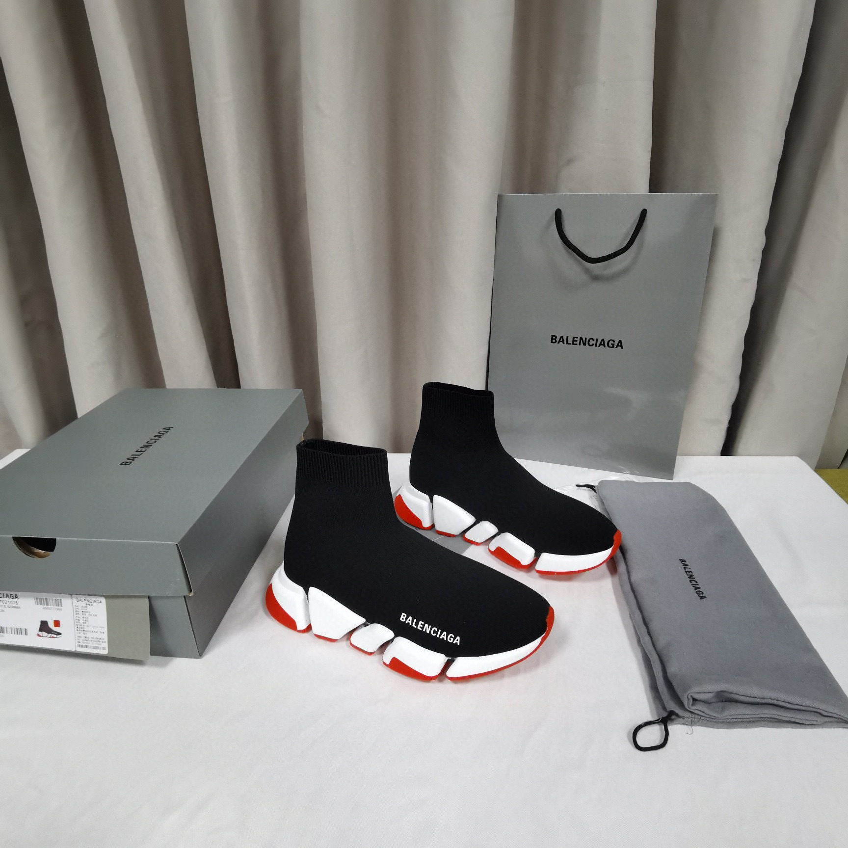 balenciaga couples sock sneakers 35-44 - Image 2
