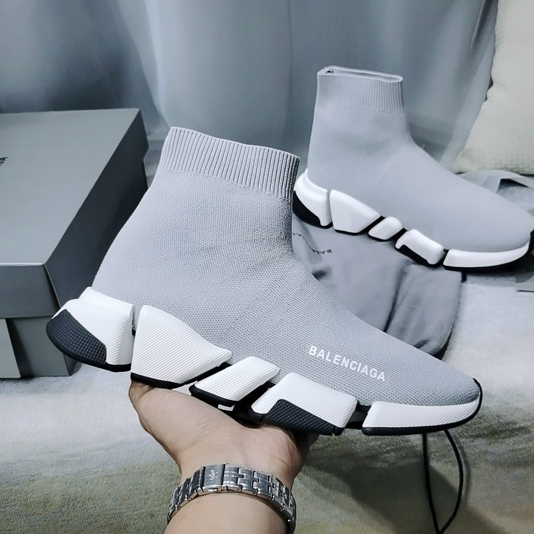 balenciaga sock sneakers - grey, size 35-44 - Image 2