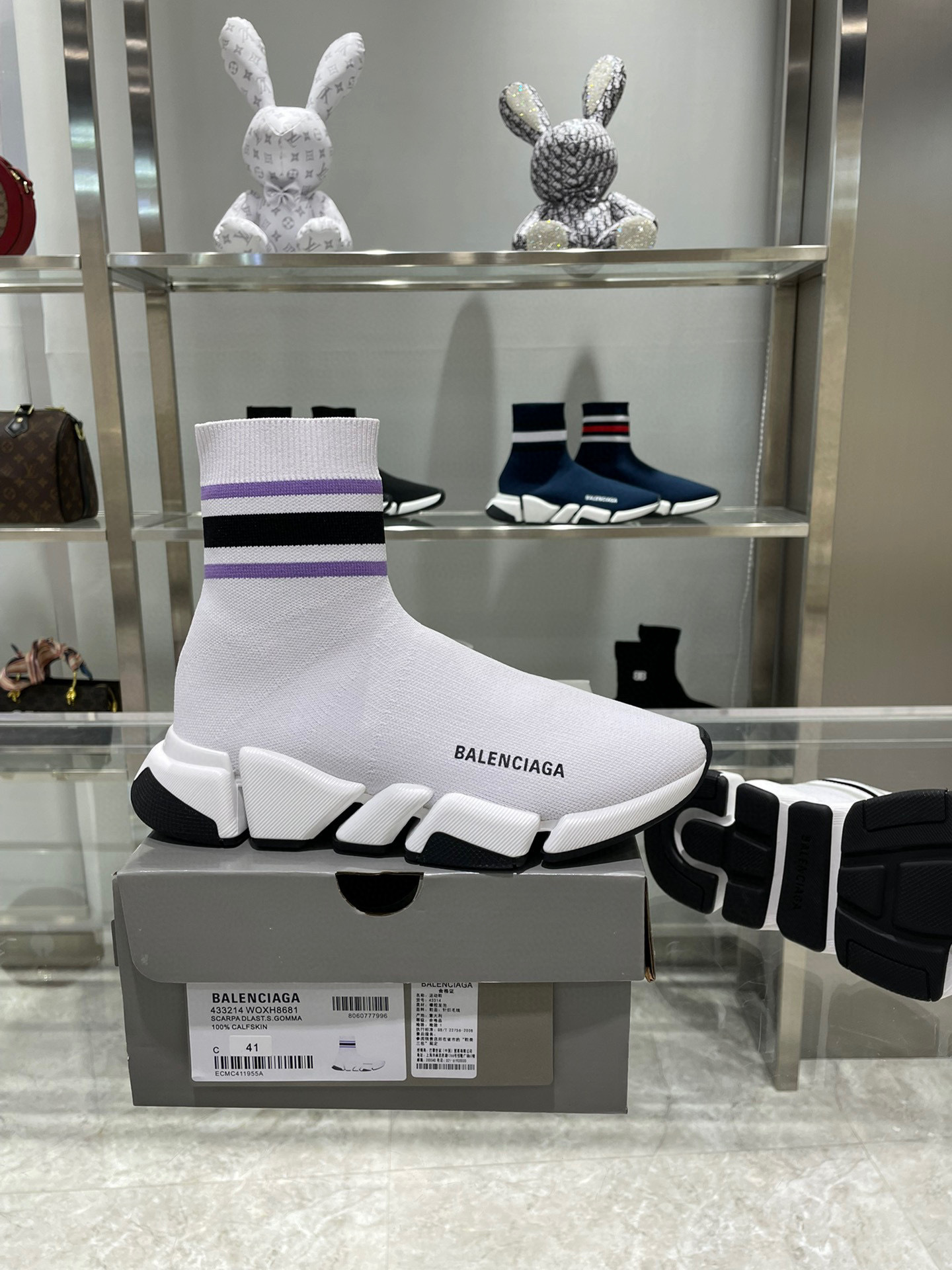 balenciaga couples sock sneakers 35-44 - Image 2