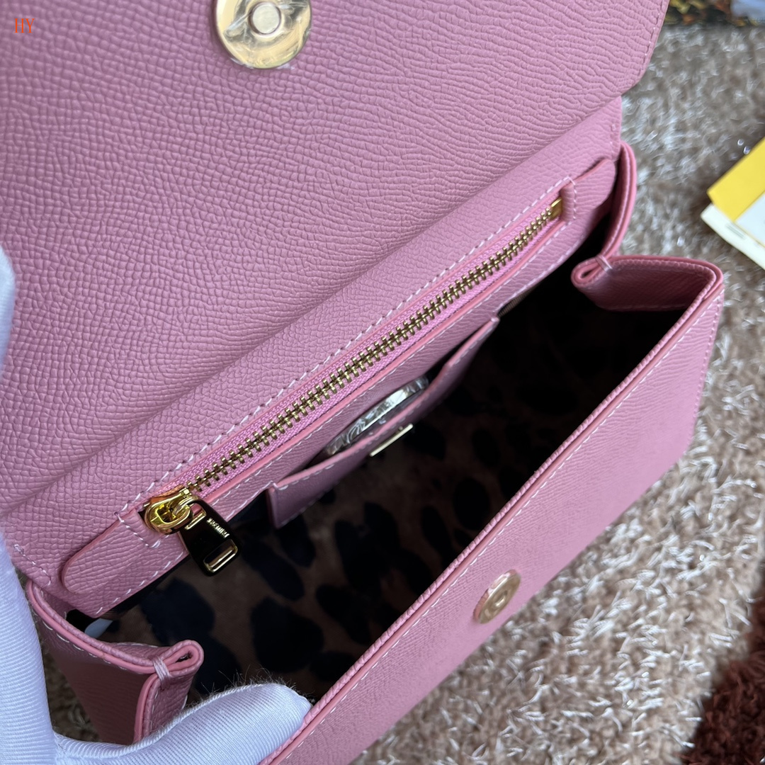 dolce & gabbana pink handbag 20*17*7 cm - model 532003 - Image 2